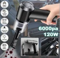 2 In 1 Car Vacuum Cleaner – High Power USB Rechargeable Wireless Portable
