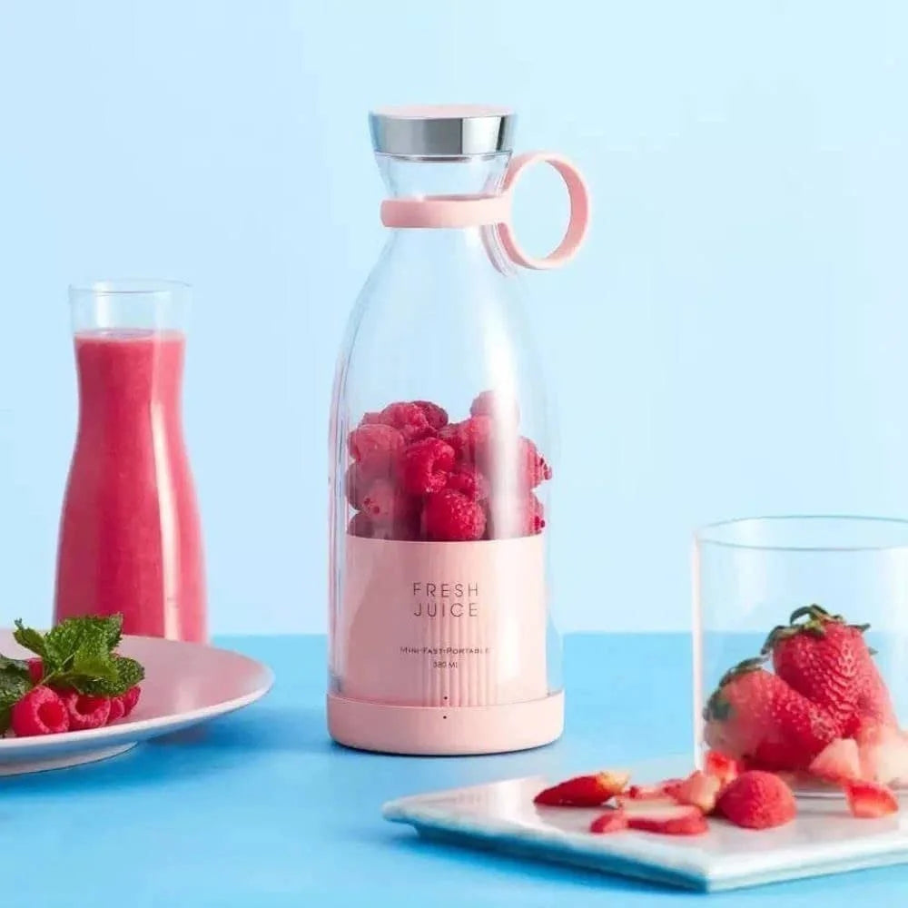 Portable Blender – USB Rechargeable Mini Juicer for Fresh Juice & Smoothies